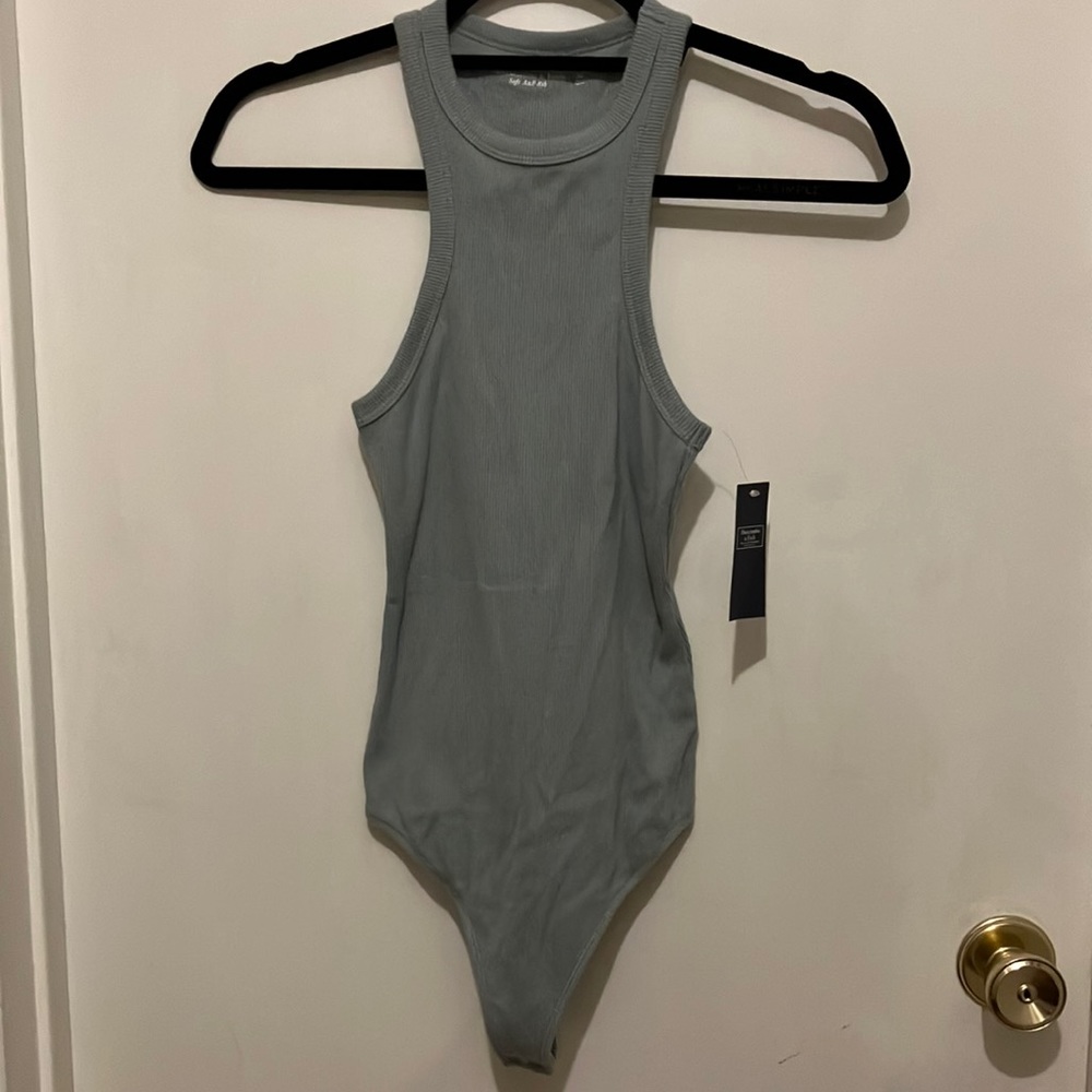 Essential Ribbed Tank Bodysuit - Picture 2 of 4